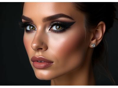 Wyrazisty makijaż wieczorowy z efektem smokey eye