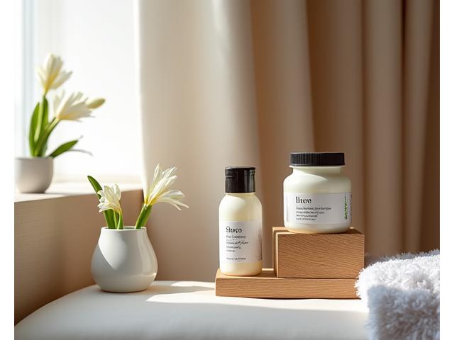Wnętrze Lilien Spa & Beauty, spokojna atmosfera z kwiatami i naturalnymi materiałami.